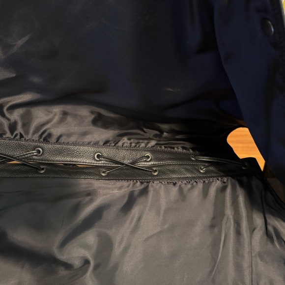 Harley Davidson Black Leather Vest - Picture 13 of 14